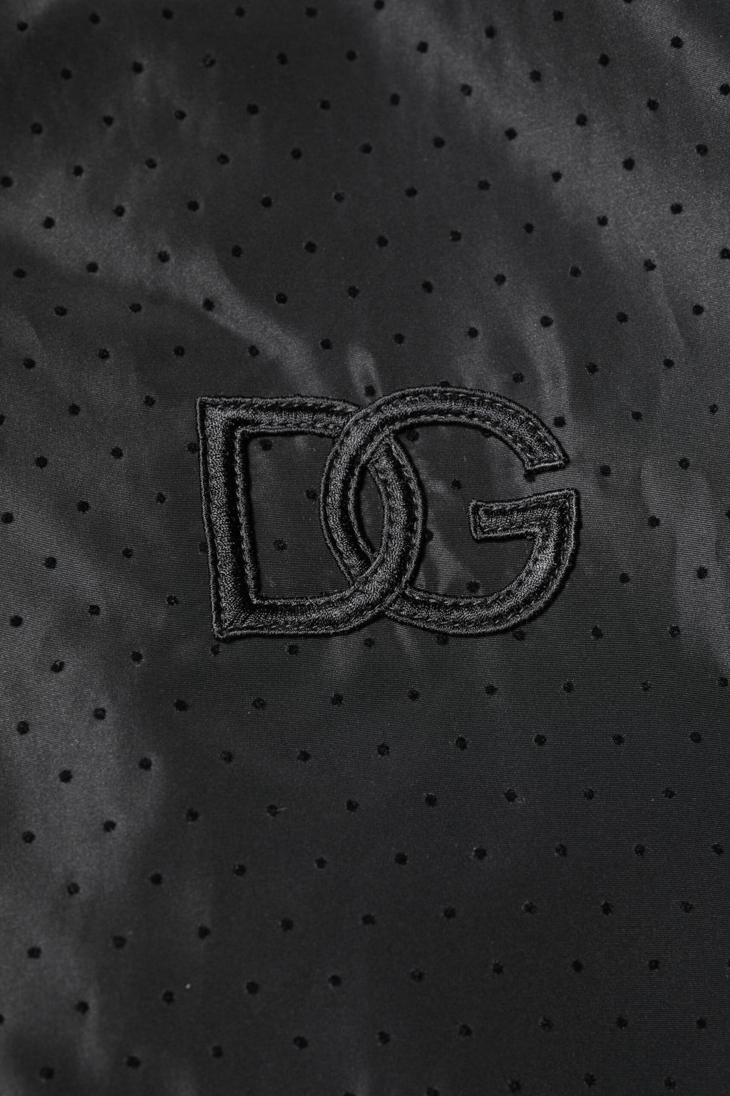 Dolce & Gabbana Black Long Sleeves Full Zip Bomber Jacket