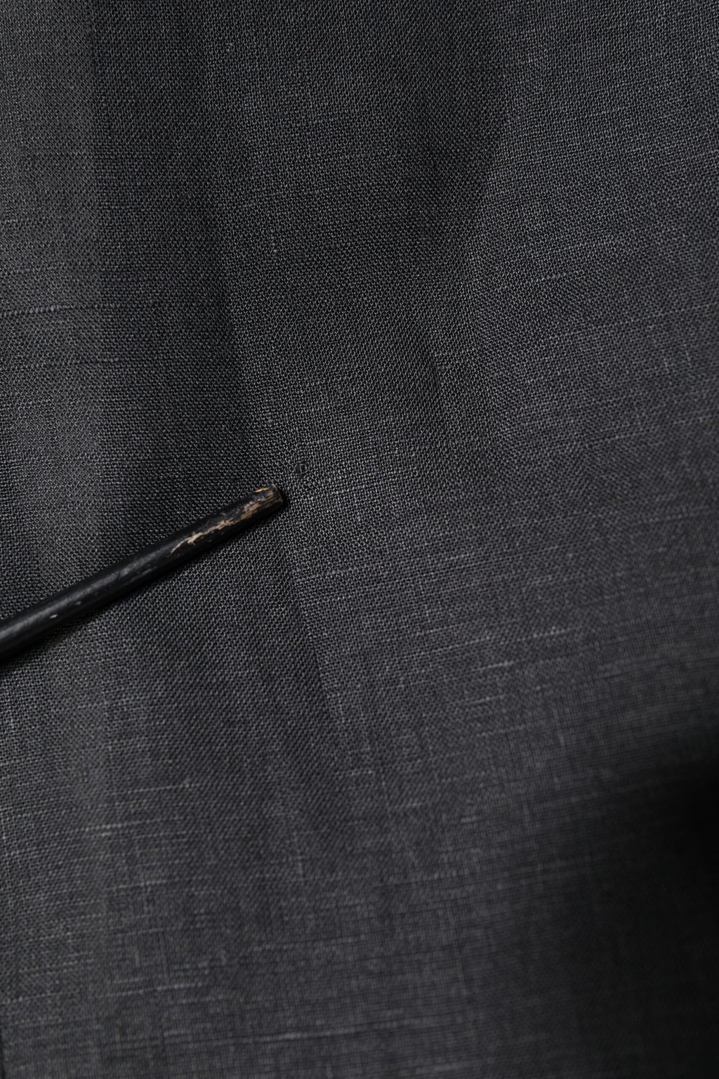 Dolce & Gabbana Black Linen Single Breasted Men Coat Blazer