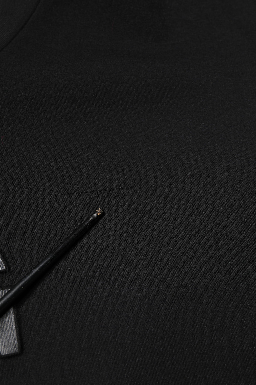 Dolce & Gabbana Black Cotton DG Crew Neck Pullover Sweater