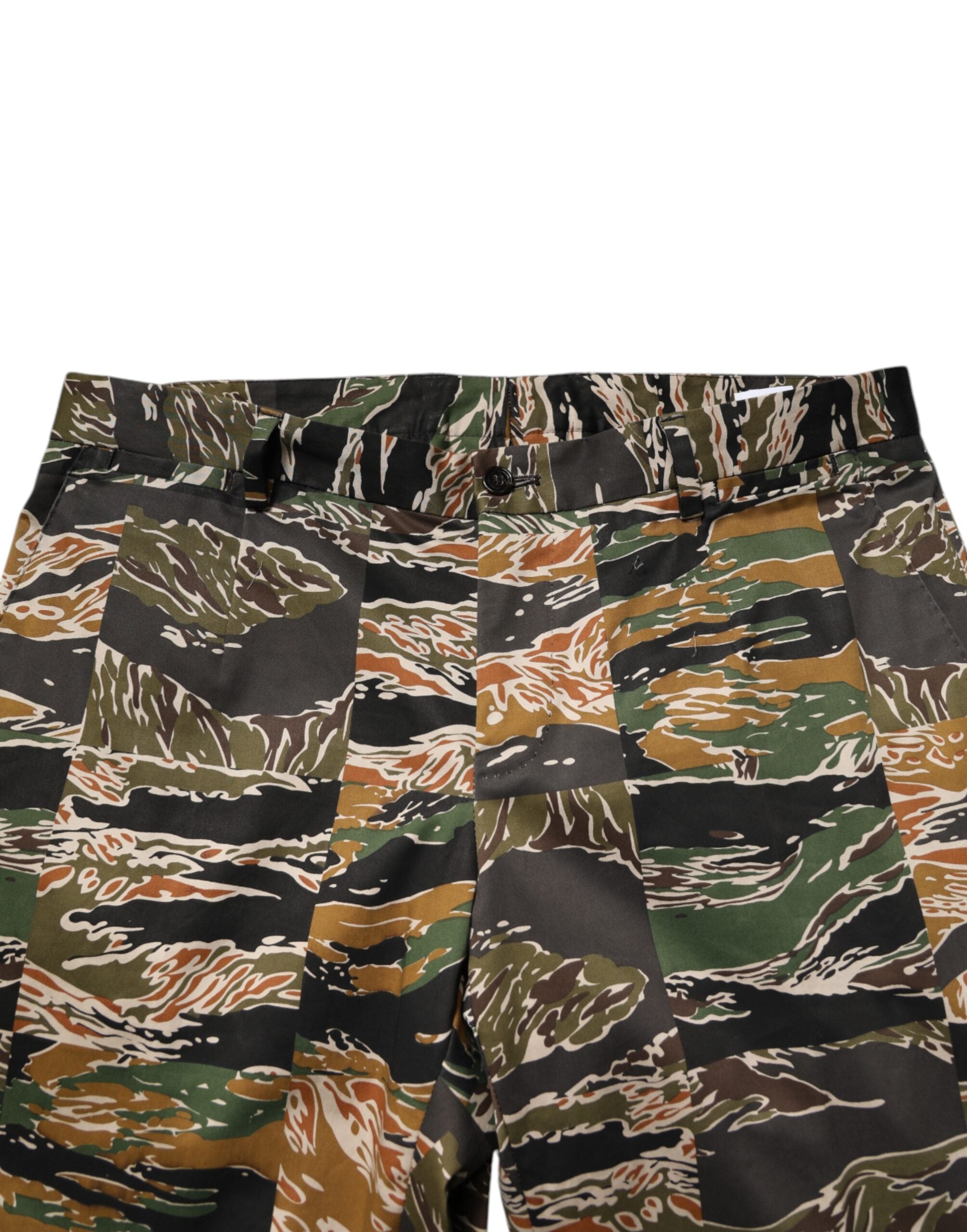 Dolce & Gabbana Multicolor TAORMINA Single Breasted 2 Piece Suit