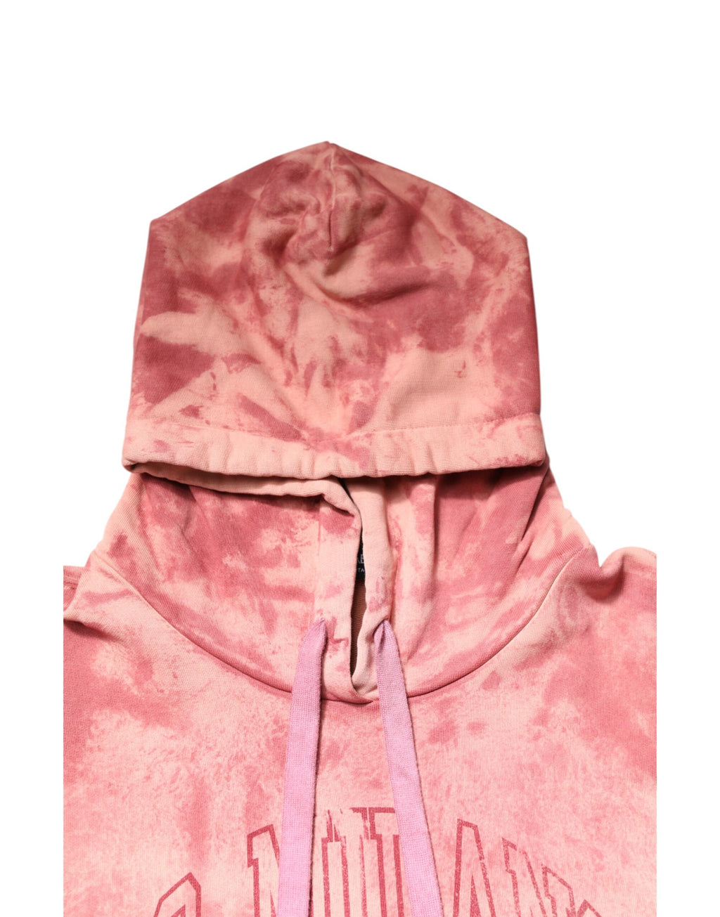 Dolce & Gabbana Pink Wash DG MILANO Hooded Pullover Sweater