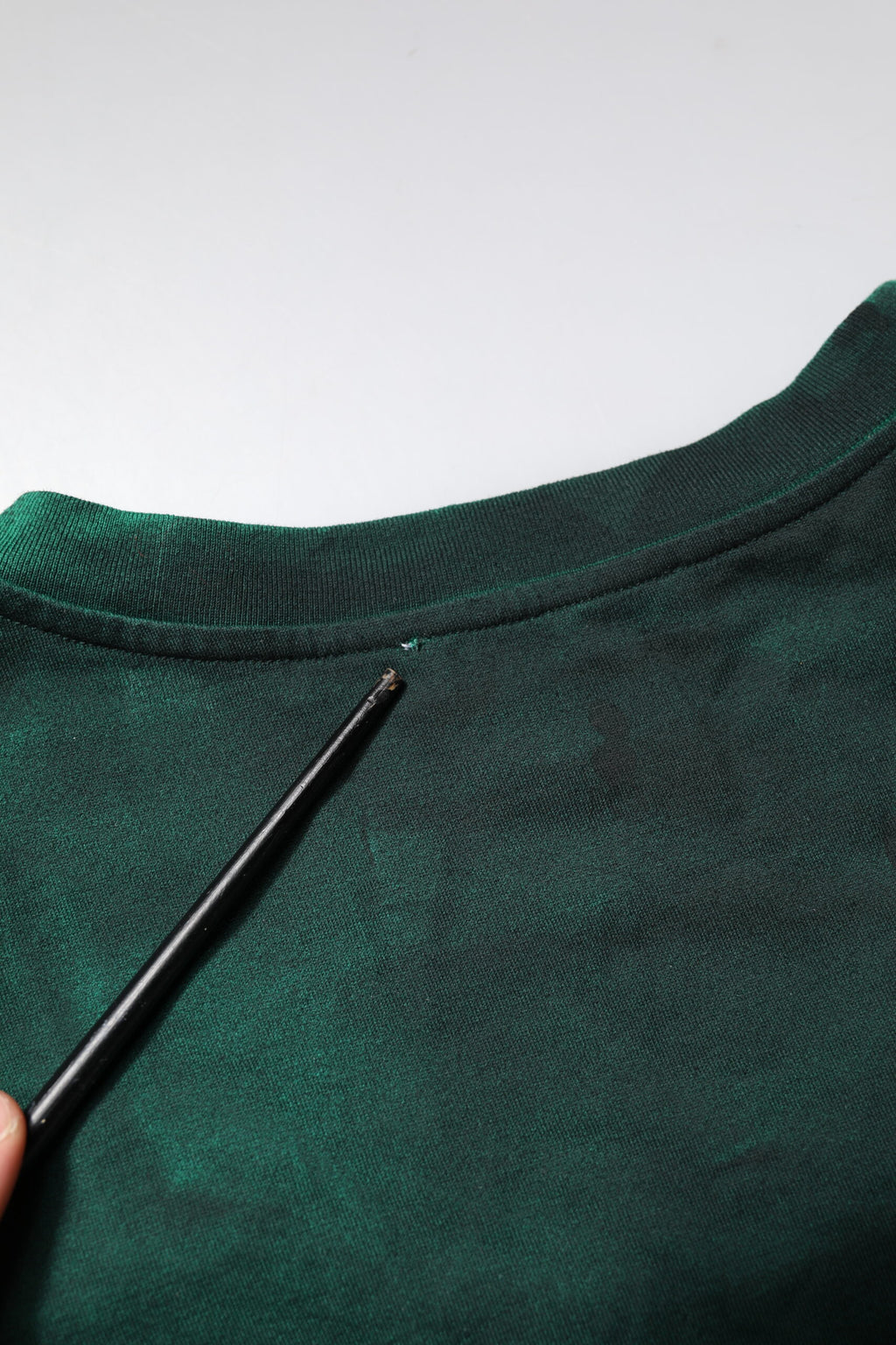 Dolce & Gabbana Green Cotton Round Neck Short Sleeves T-shirt