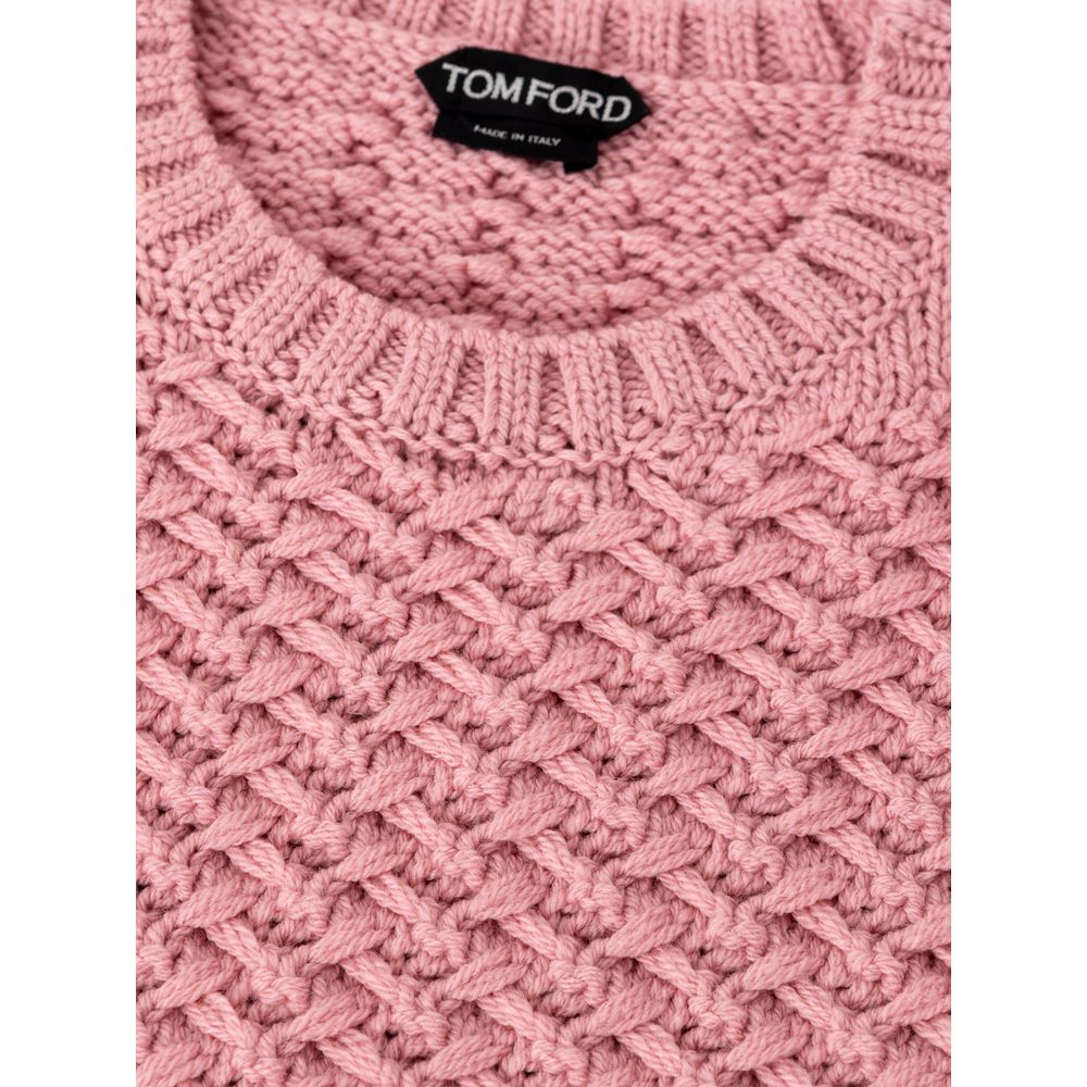 Tom Ford Pink Wool Sweater