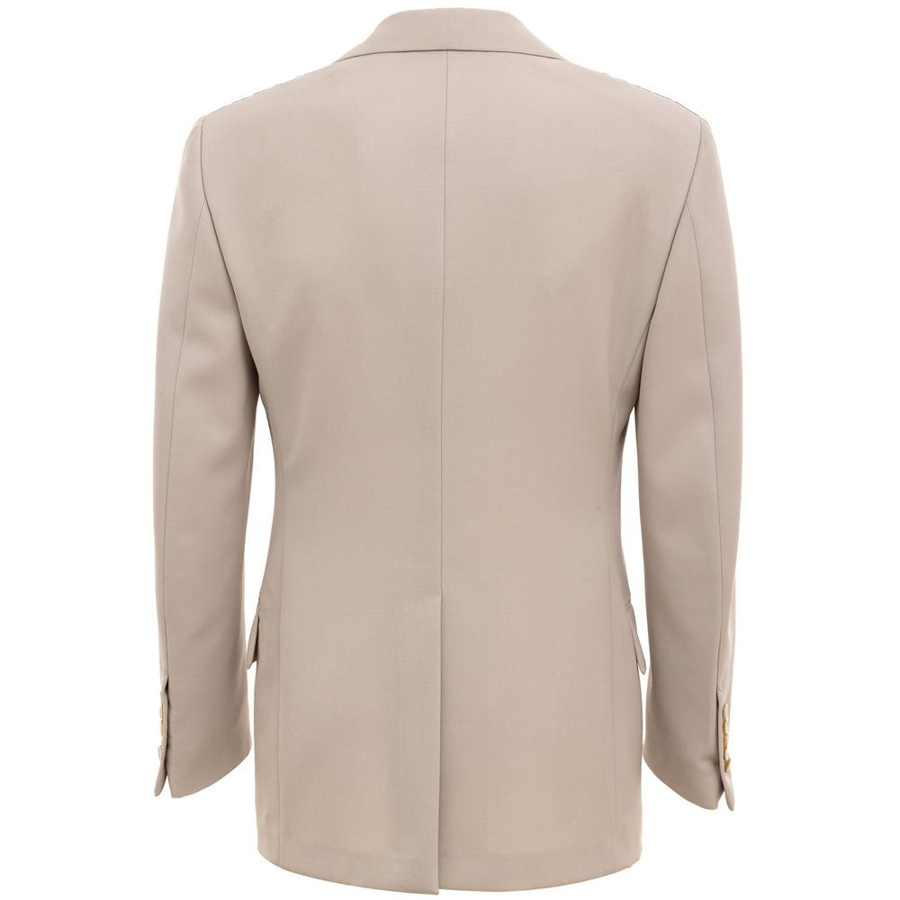 Tom Ford Beige Wool Suit & Blazer