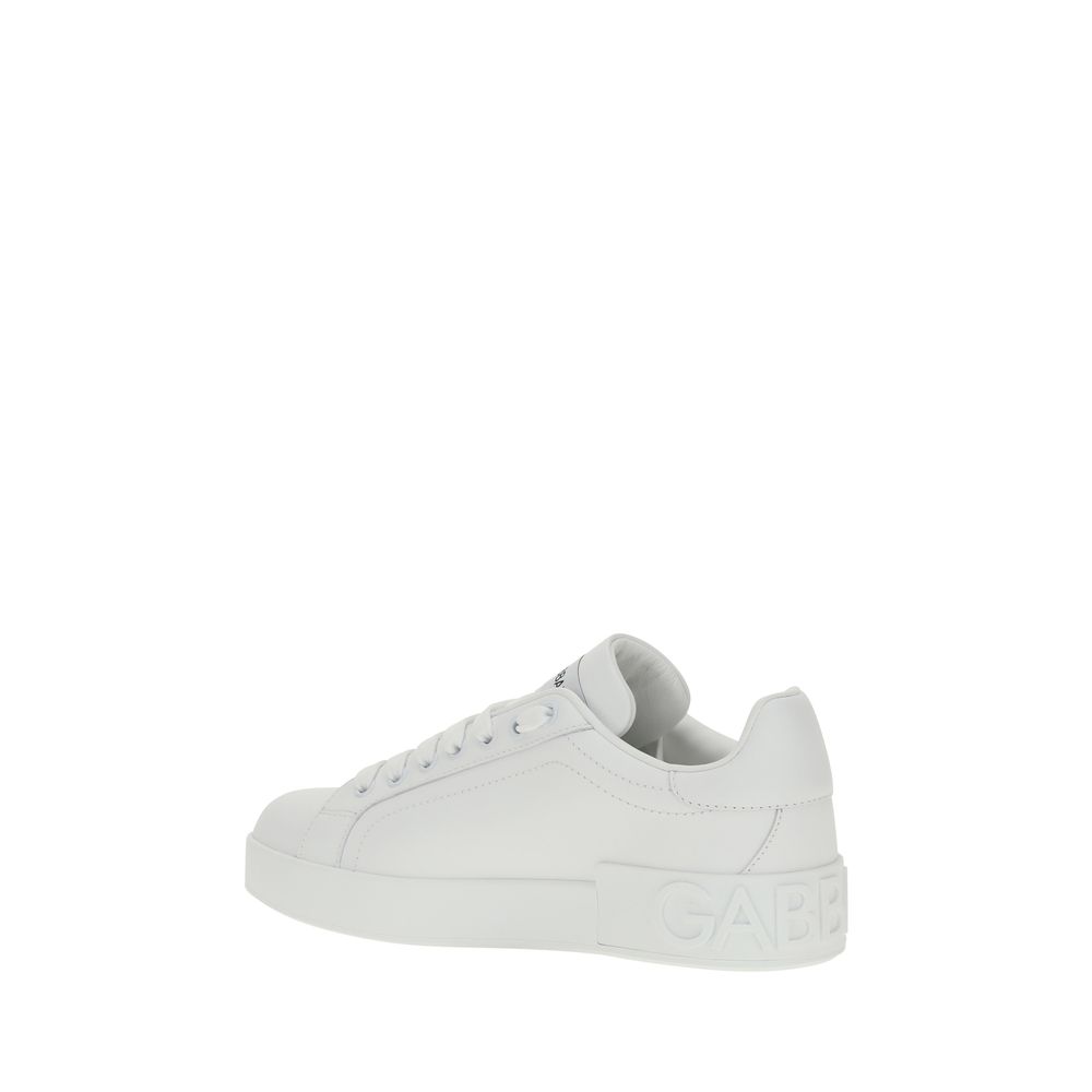 Dolce & Gabbana Leather Sneakers