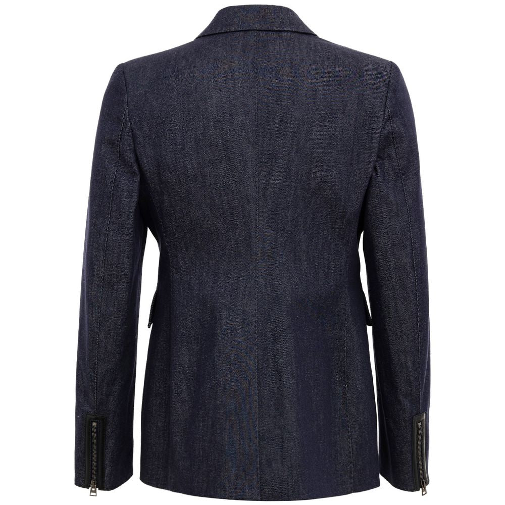 Tom Ford Blue Cotton Jackets & Coat