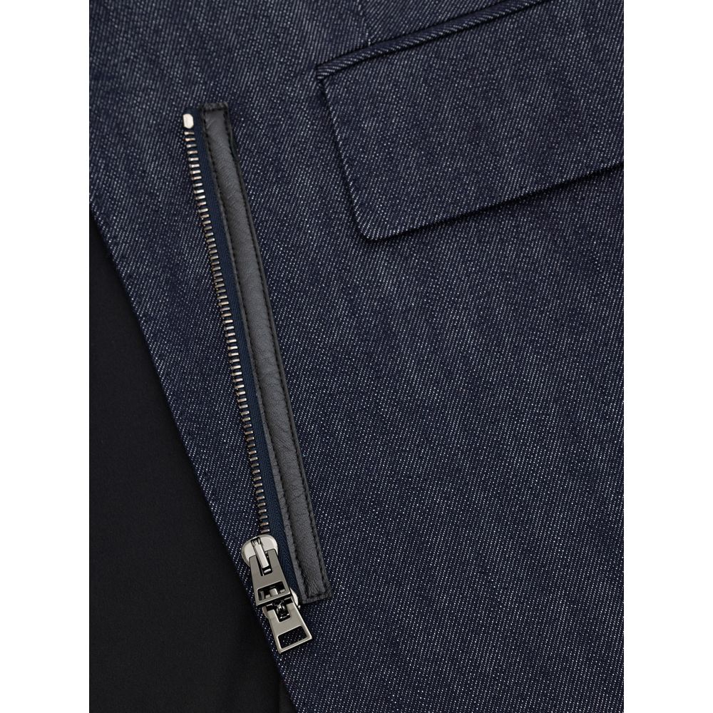 Tom Ford Blue Cotton Jackets & Coat