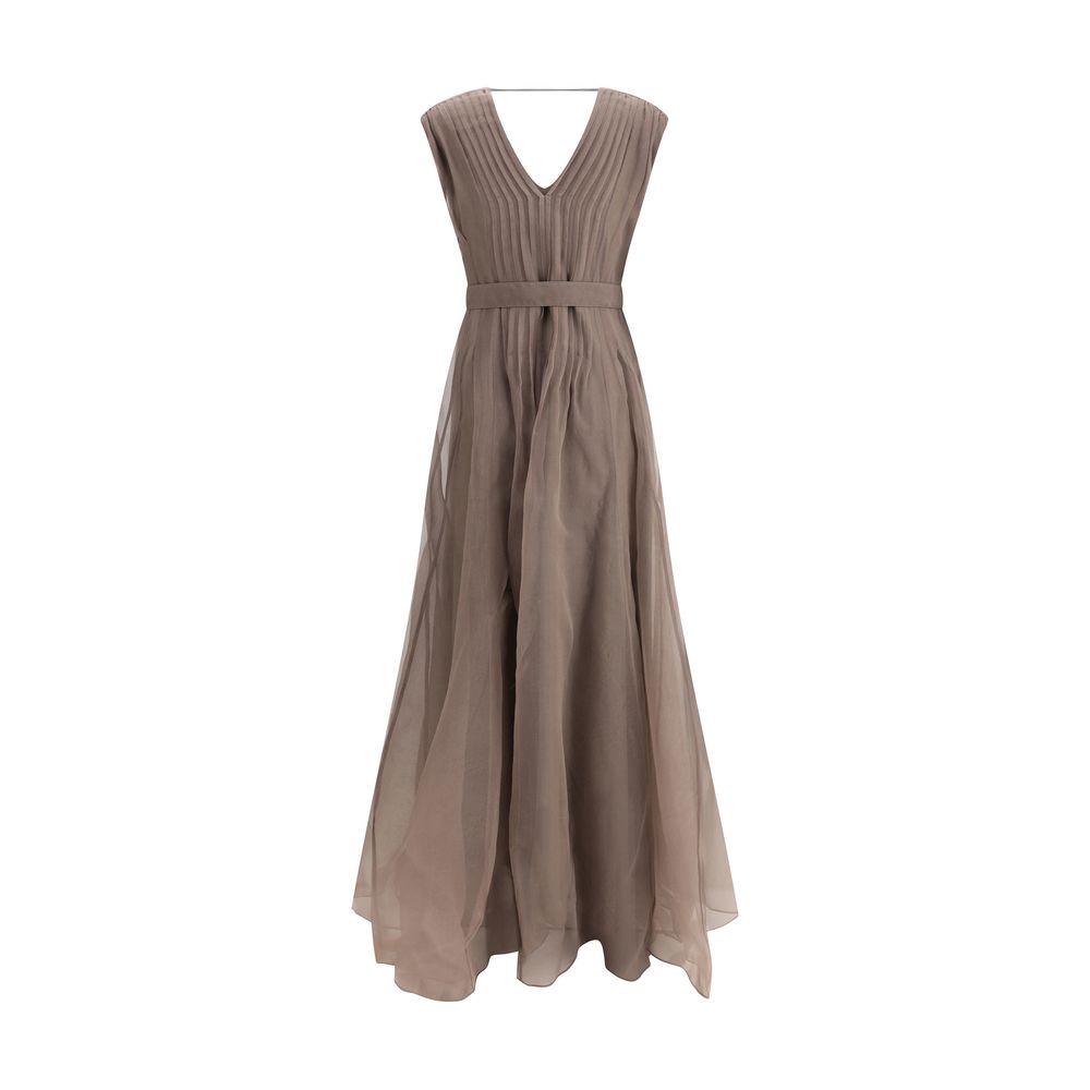 Brunello Cucinelli Silk Long Dress