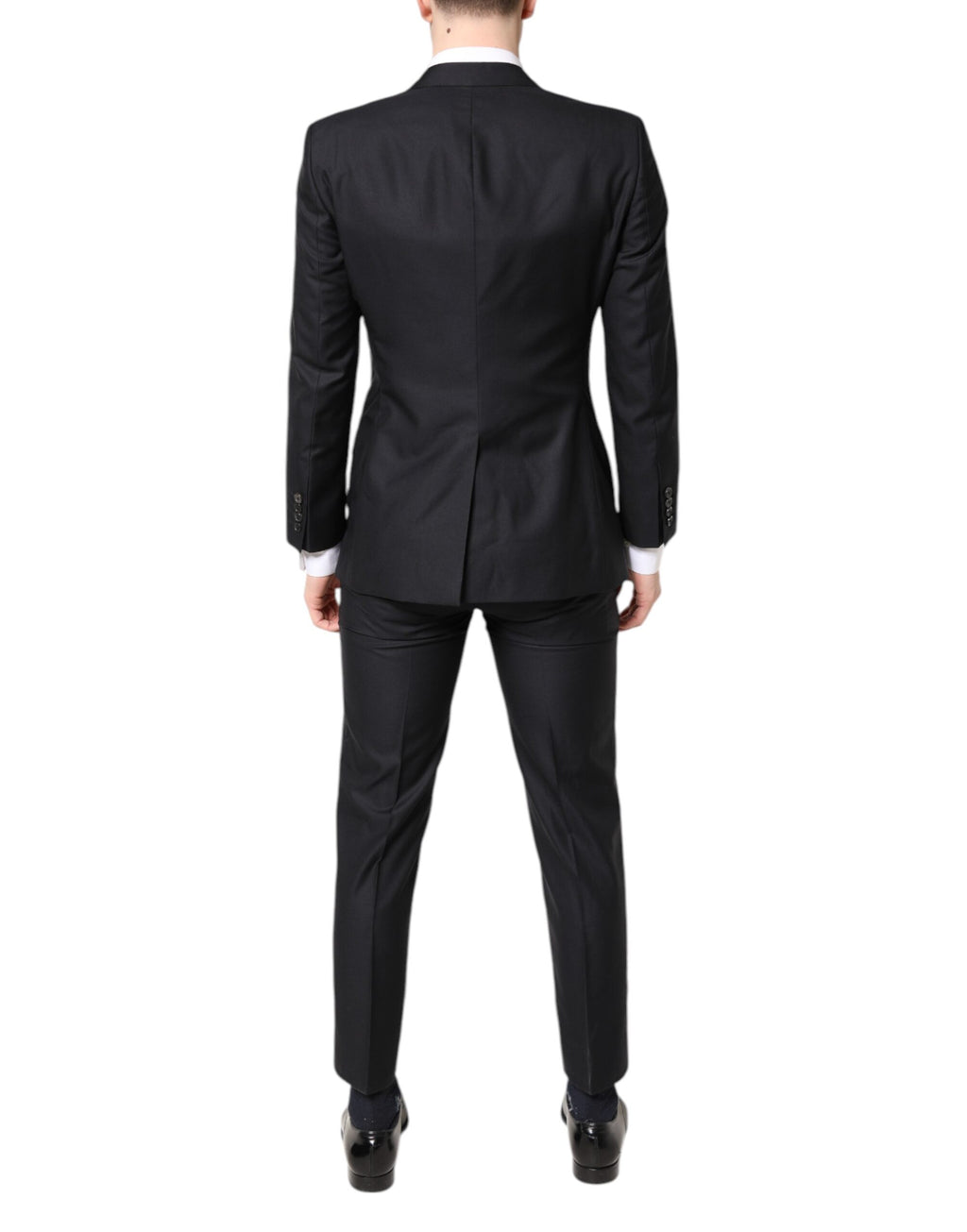 Dolce & Gabbana Blue MARTINI Wool Formal 3 Piece Suit