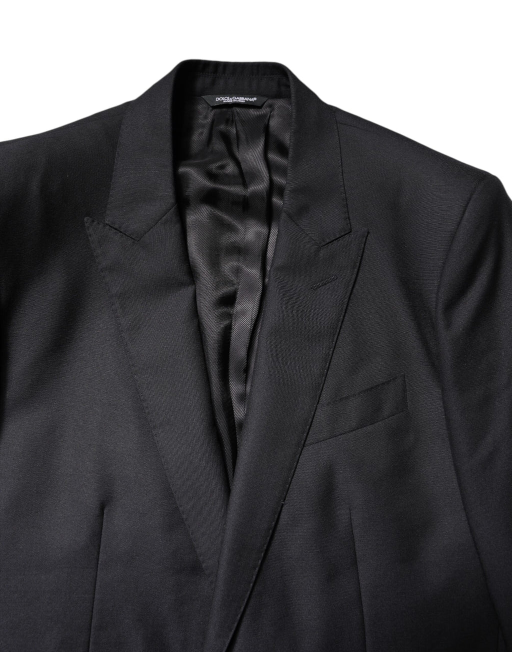 Dolce & Gabbana Blue MARTINI Wool Formal 3 Piece Suit