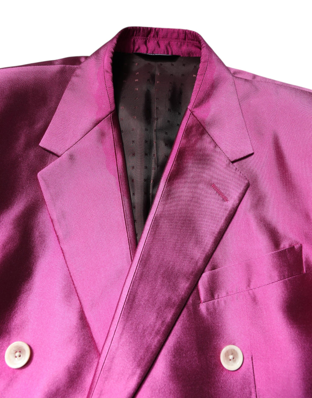 Dolce & Gabbana Pink SICILIA Double Breasted 3 Piece Suit