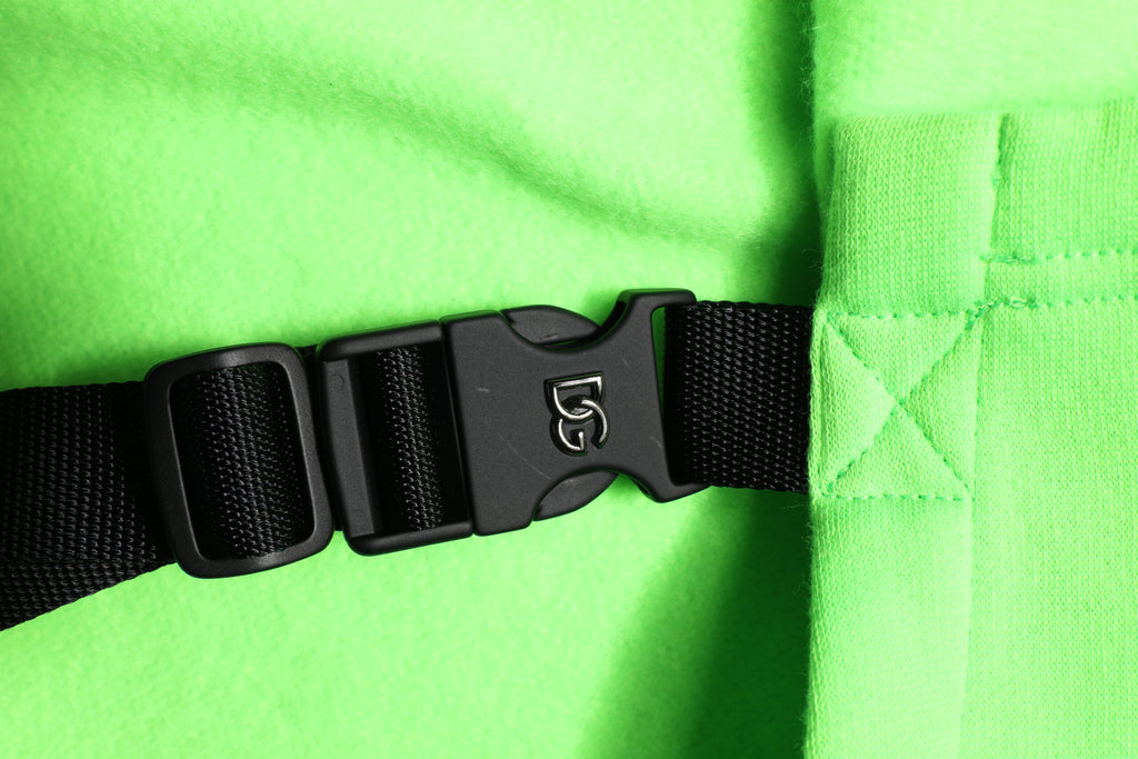 Dolce & Gabbana Green Polyester Hooded Sportswear Vest Sweater