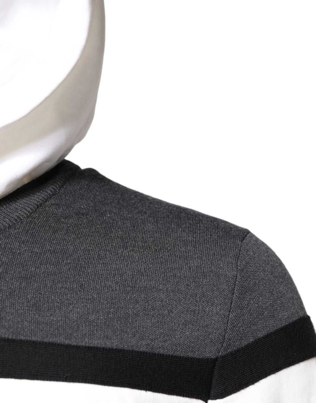 Dolce & Gabbana Multicolor Logo Pullover Hooded Sweater