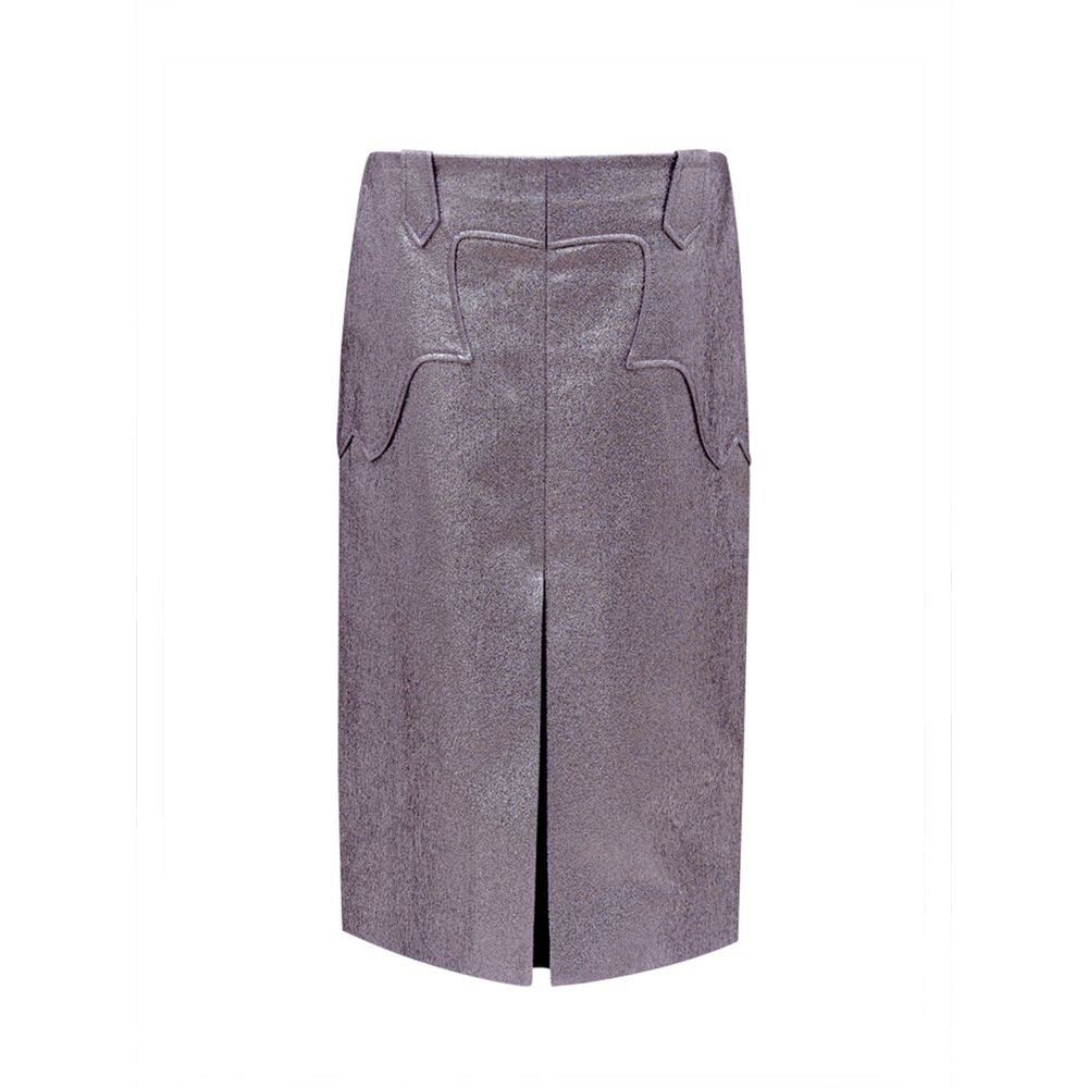 Tom Ford Purple Polyamide Skirt
