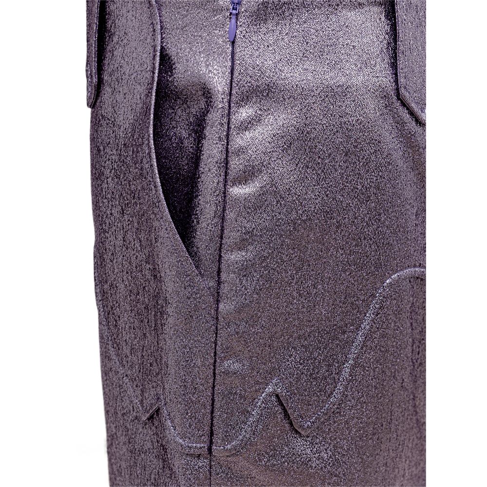 Tom Ford Purple Polyamide Skirt
