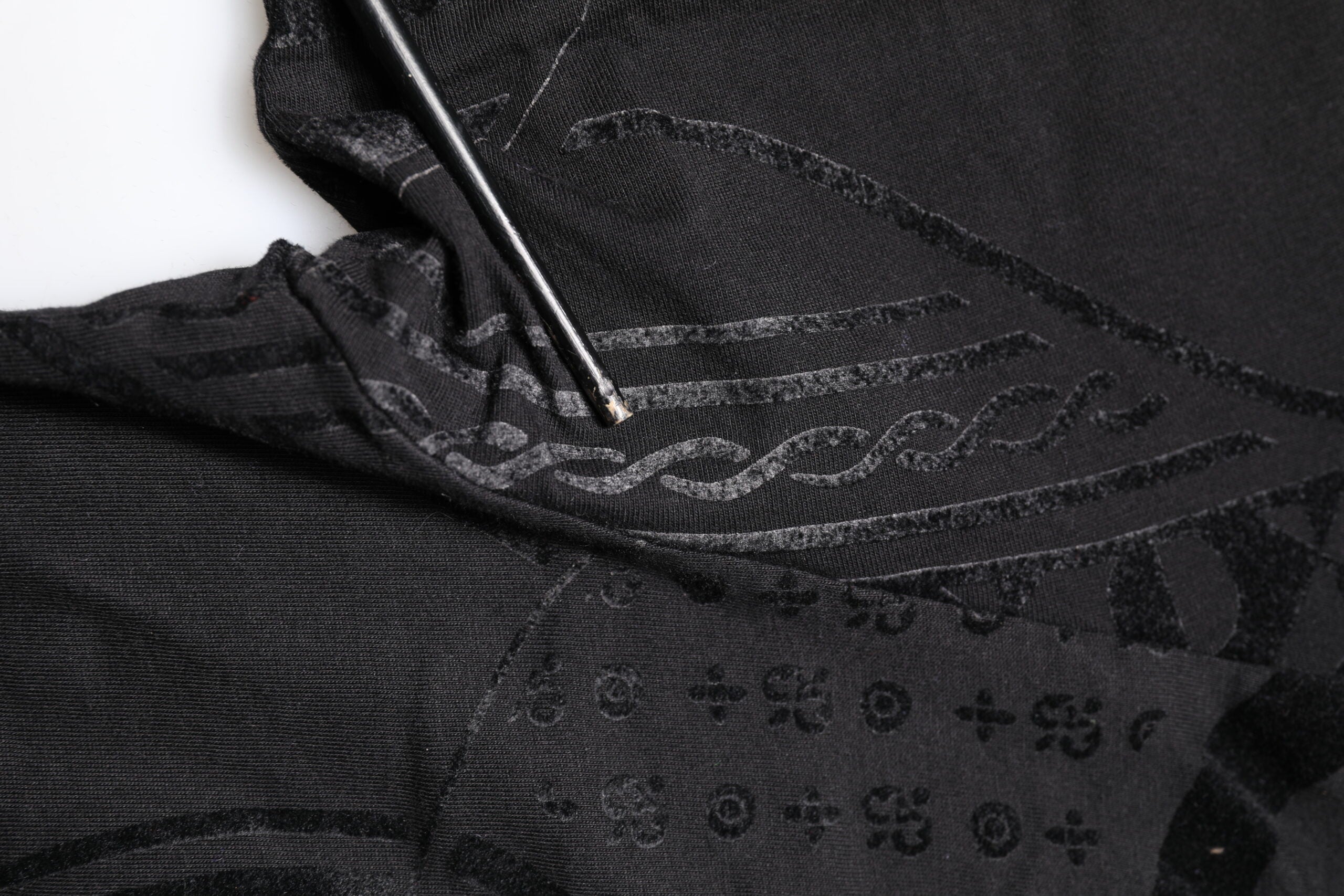 Dolce & Gabbana Black Cotton Bandana Logo Crew Neck T-shirt