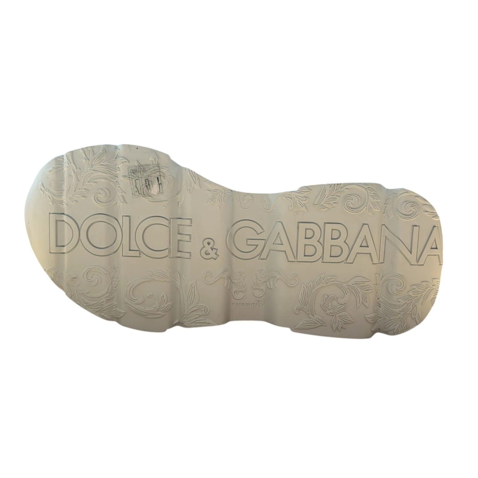 Dolce & Gabbana White Daymaster Low Top Mens Sneakers Shoes