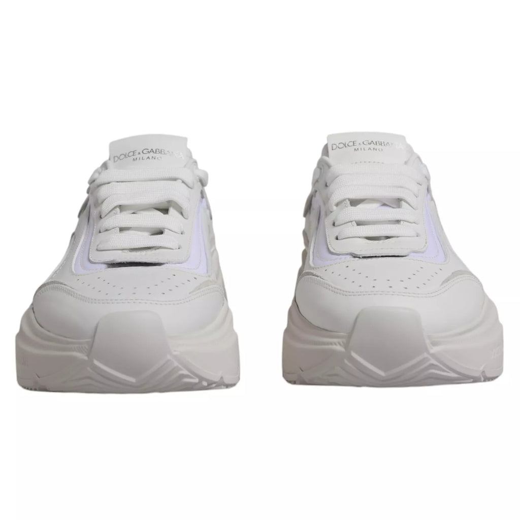 Dolce & Gabbana White Daymaster Low Top Mens Sneakers Shoes
