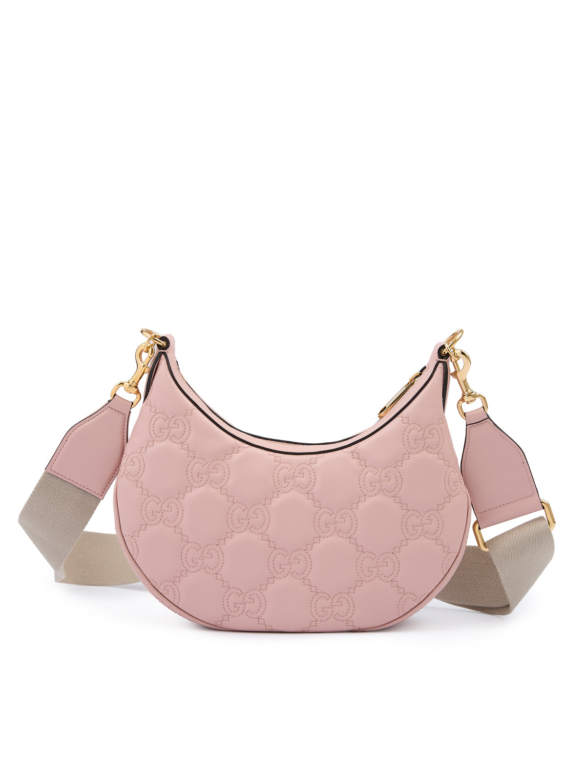 Gucci Light Pink Leather Shoulder Bag