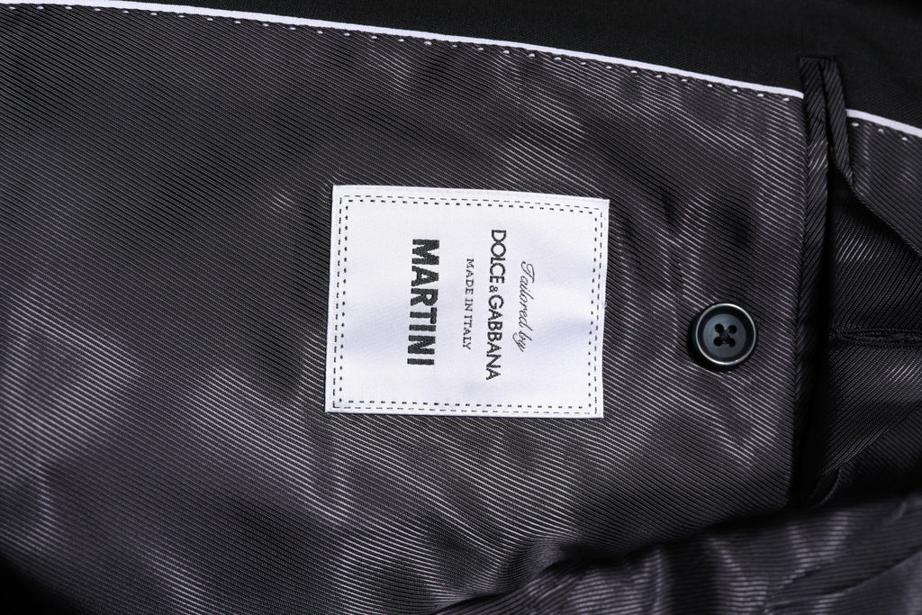 Dolce & Gabbana Dark Blue MARTINI Wool Blazer Coat Jacket