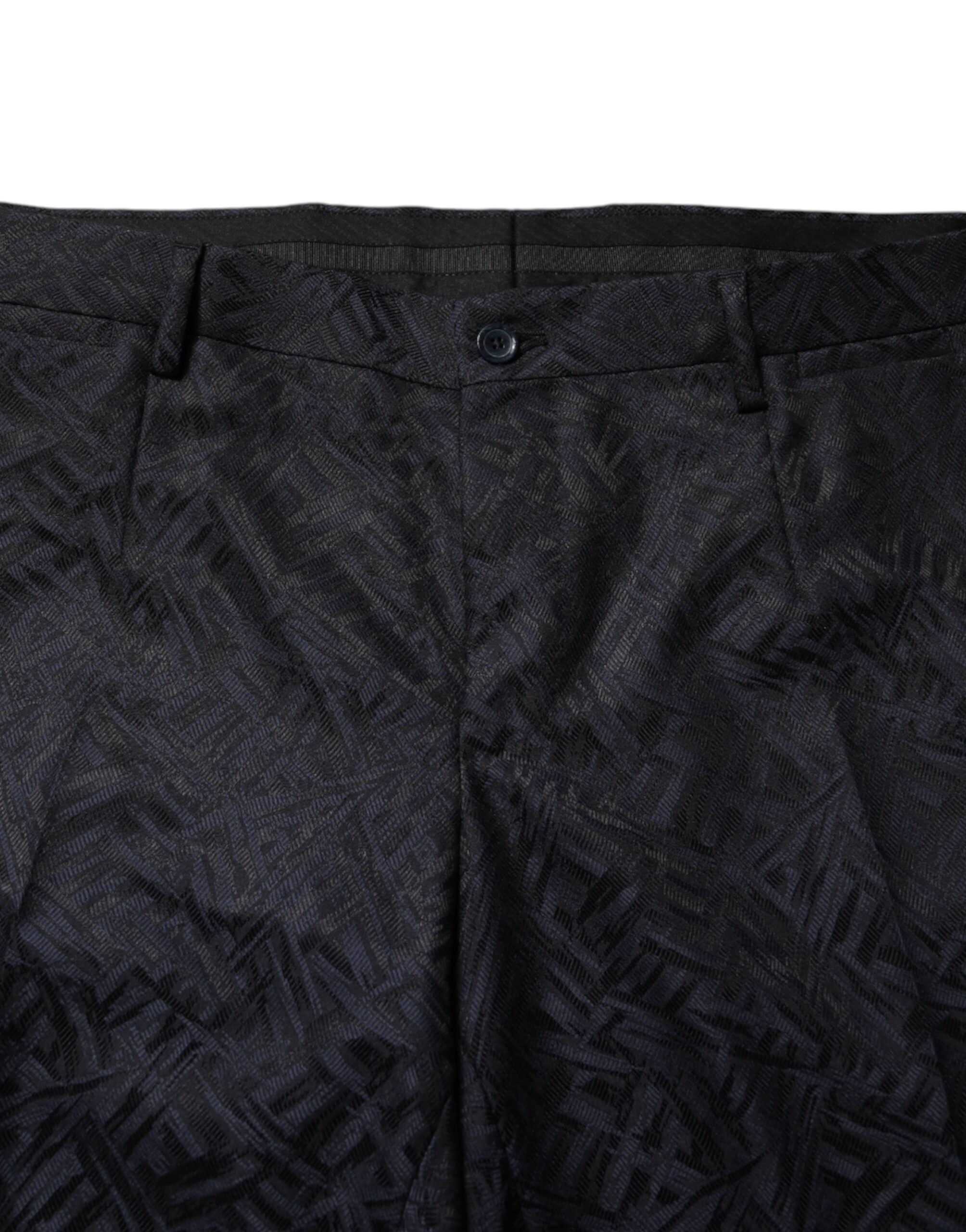 Dolce & Gabbana Black MARTINI King Skeleton 2 Piece Suit