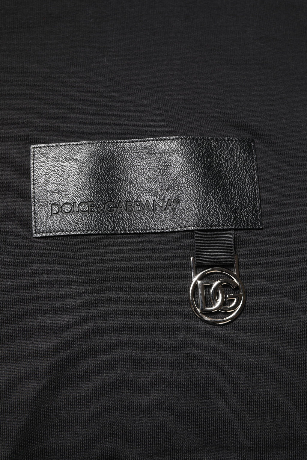Dolce & Gabbana Black DG Logo Crew Neck Sweatshirt Sweater