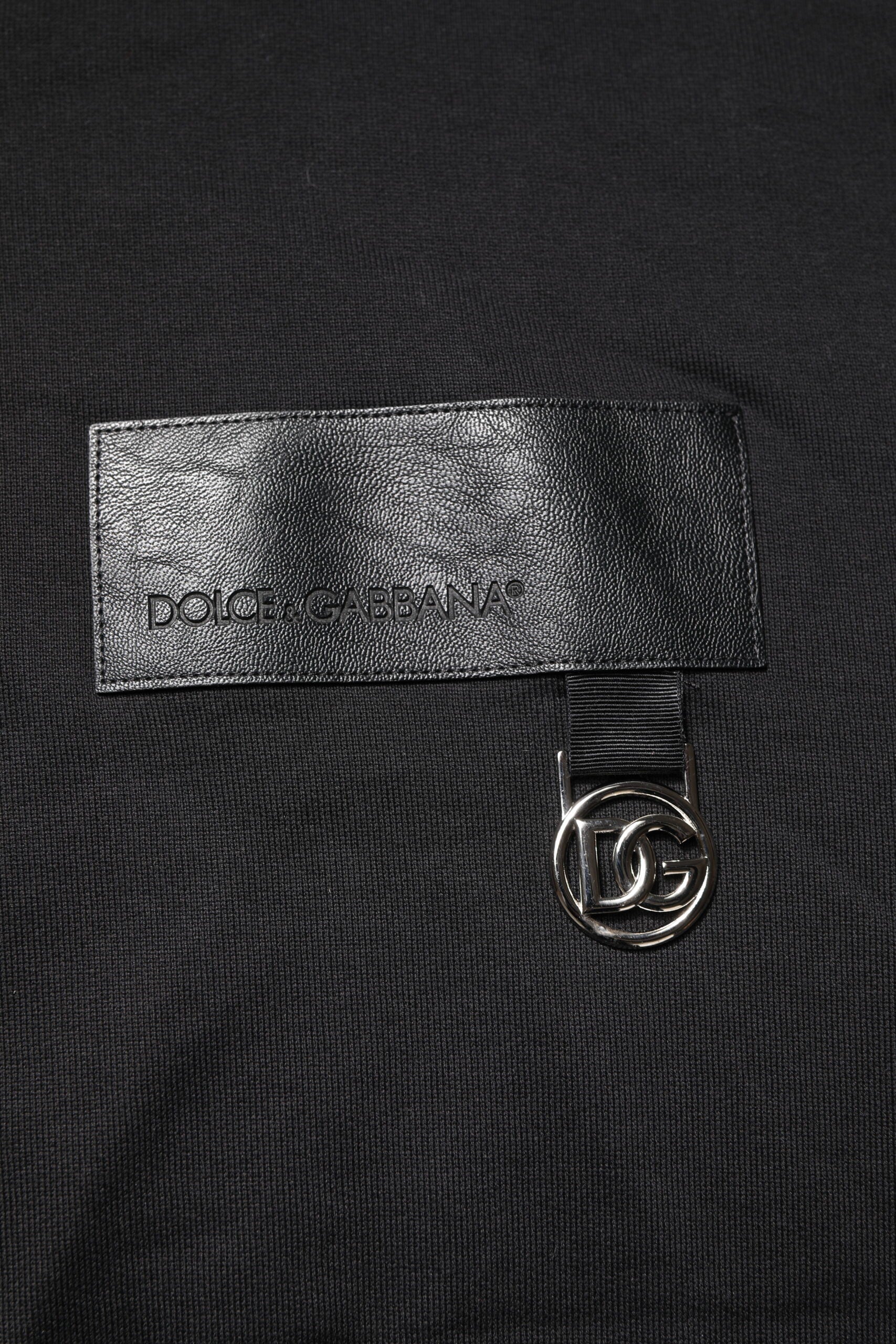 Dolce & Gabbana Black DG Logo Crew Neck Sweatshirt Sweater