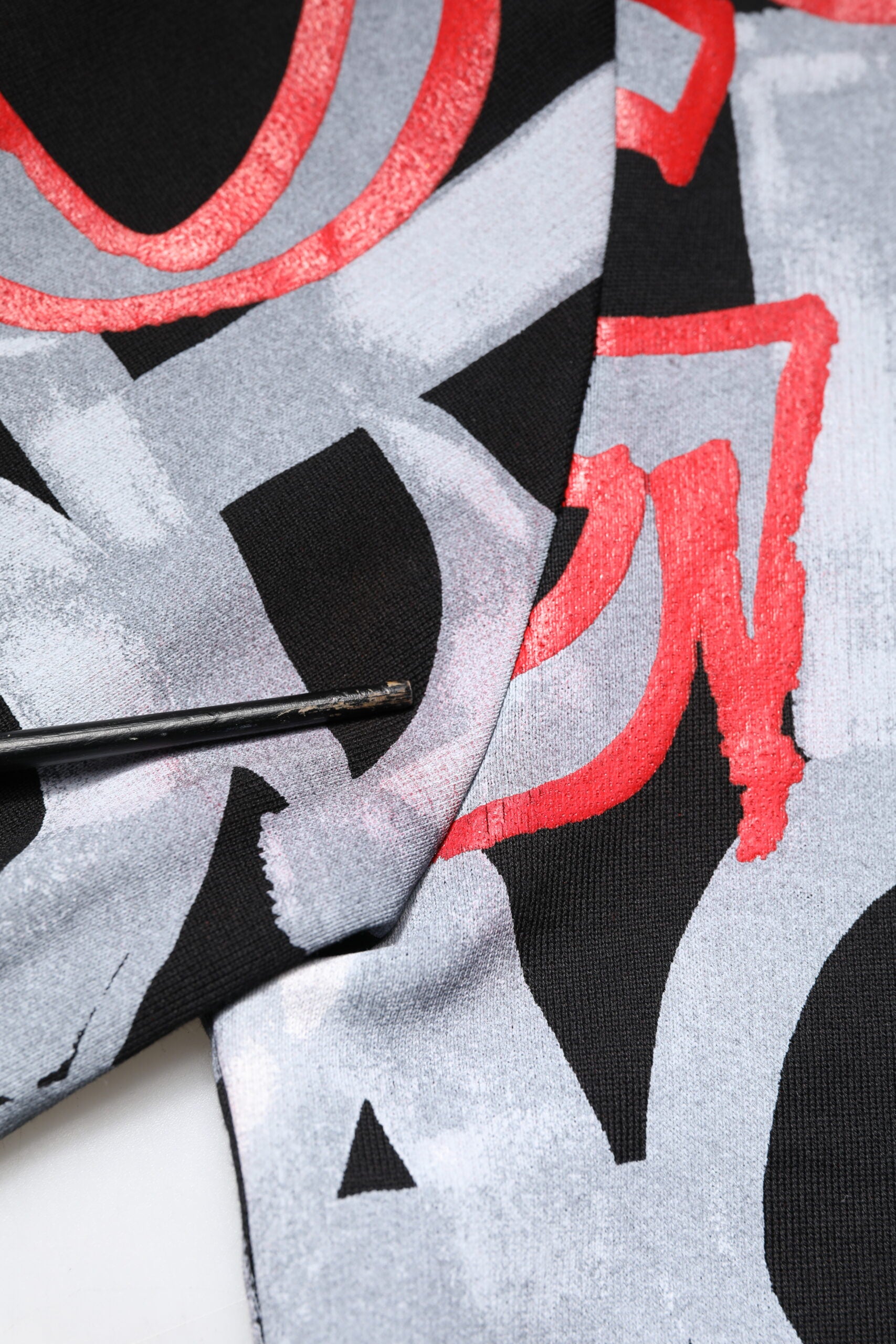 Dolce & Gabbana Multicolor Logo Monogram Crew Neck Sweater