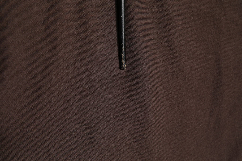 Dolce & Gabbana Brown Cotton Graphic Print Crew Neck T-shirt