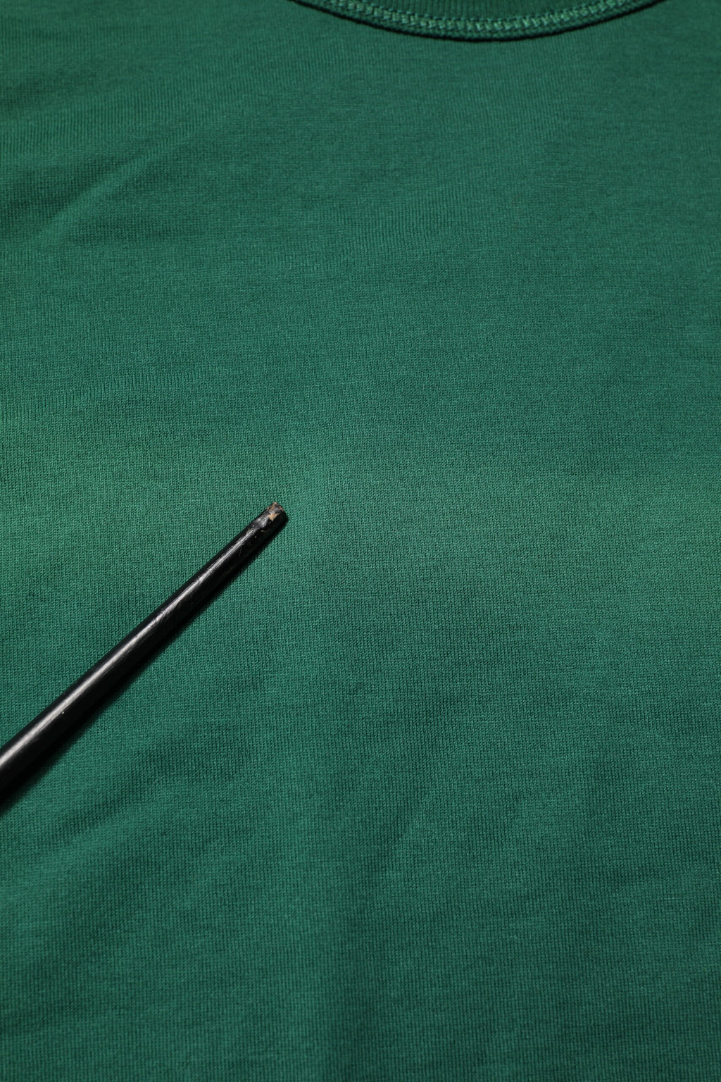 Dolce & Gabbana Green Cotton DG Plaque Round Neck T-shirt