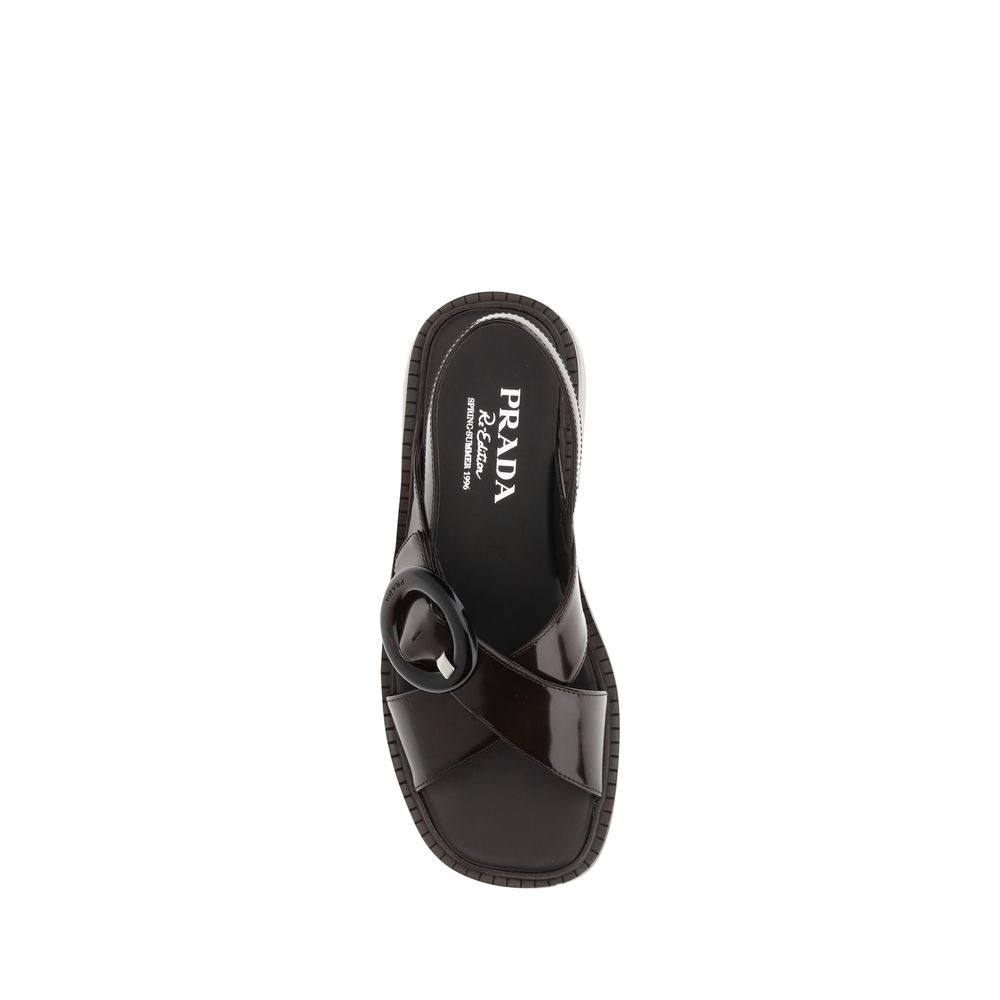 Prada Leather Sandals
