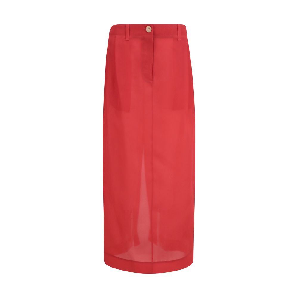 Khaite Lucian midi Skirt