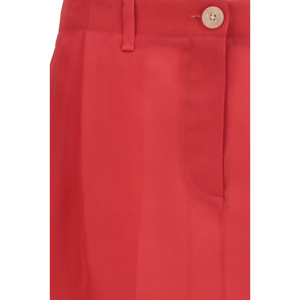 Khaite Lucian midi Skirt