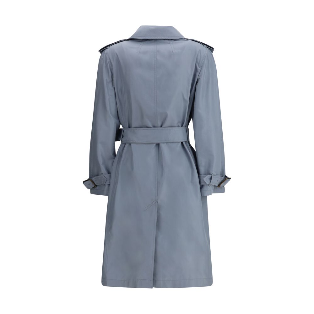 Burberry Silk long Trench Coat