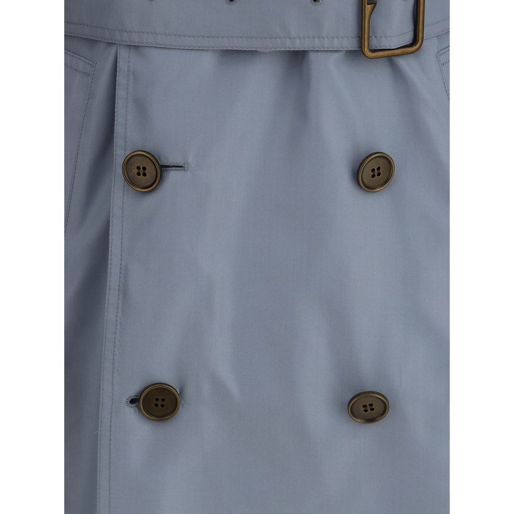 Burberry Silk long Trench Coat