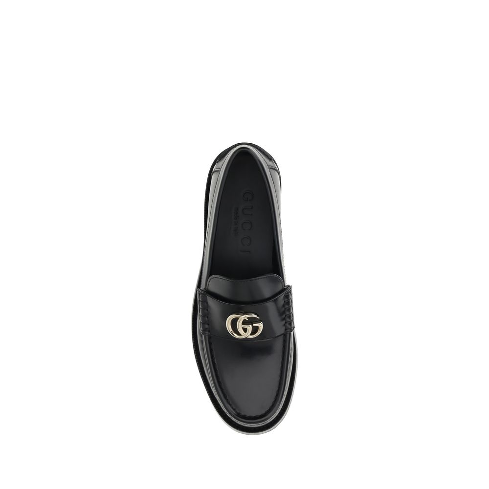 Gucci GG logo Loafers