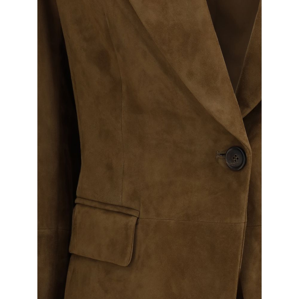 Brunello Cucinelli Suede Jacket