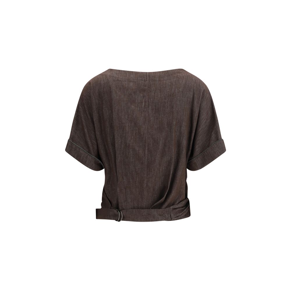 Brunello Cucinelli Wallet Blouse