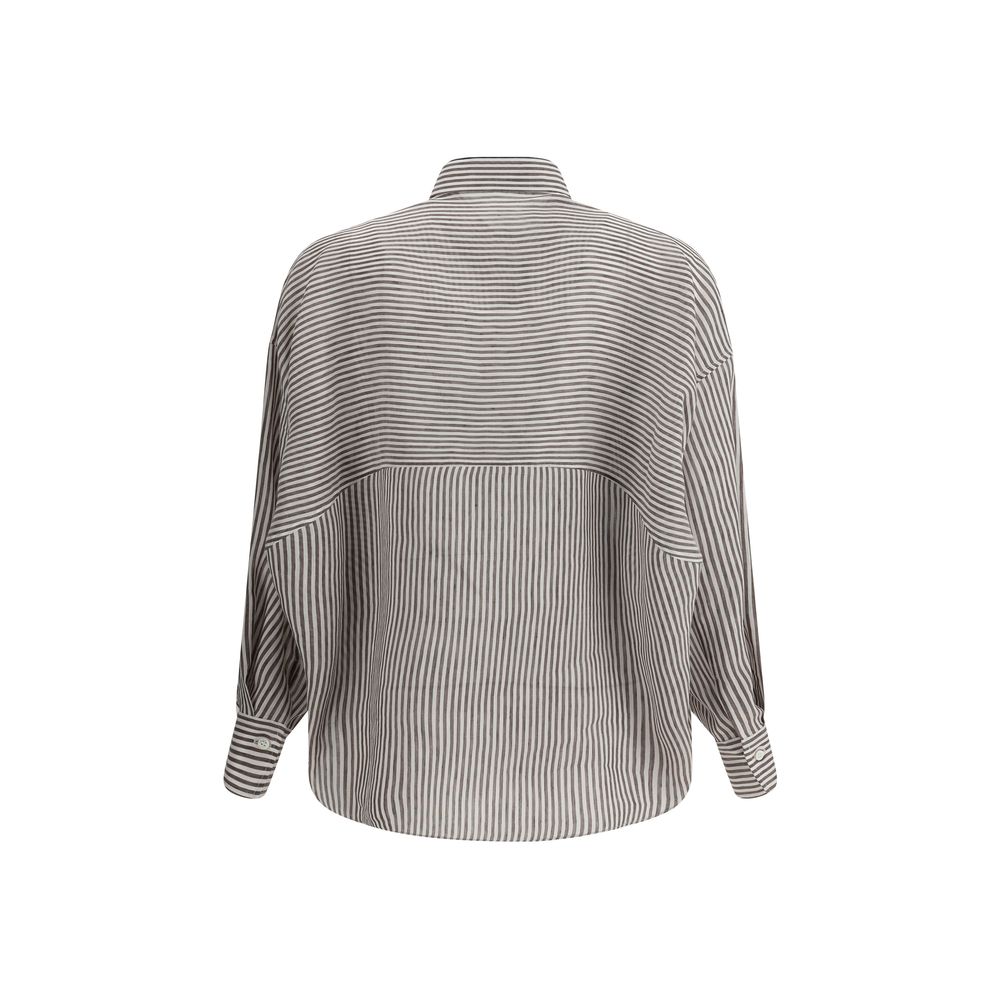 Brunello Cucinelli Striped Shirt