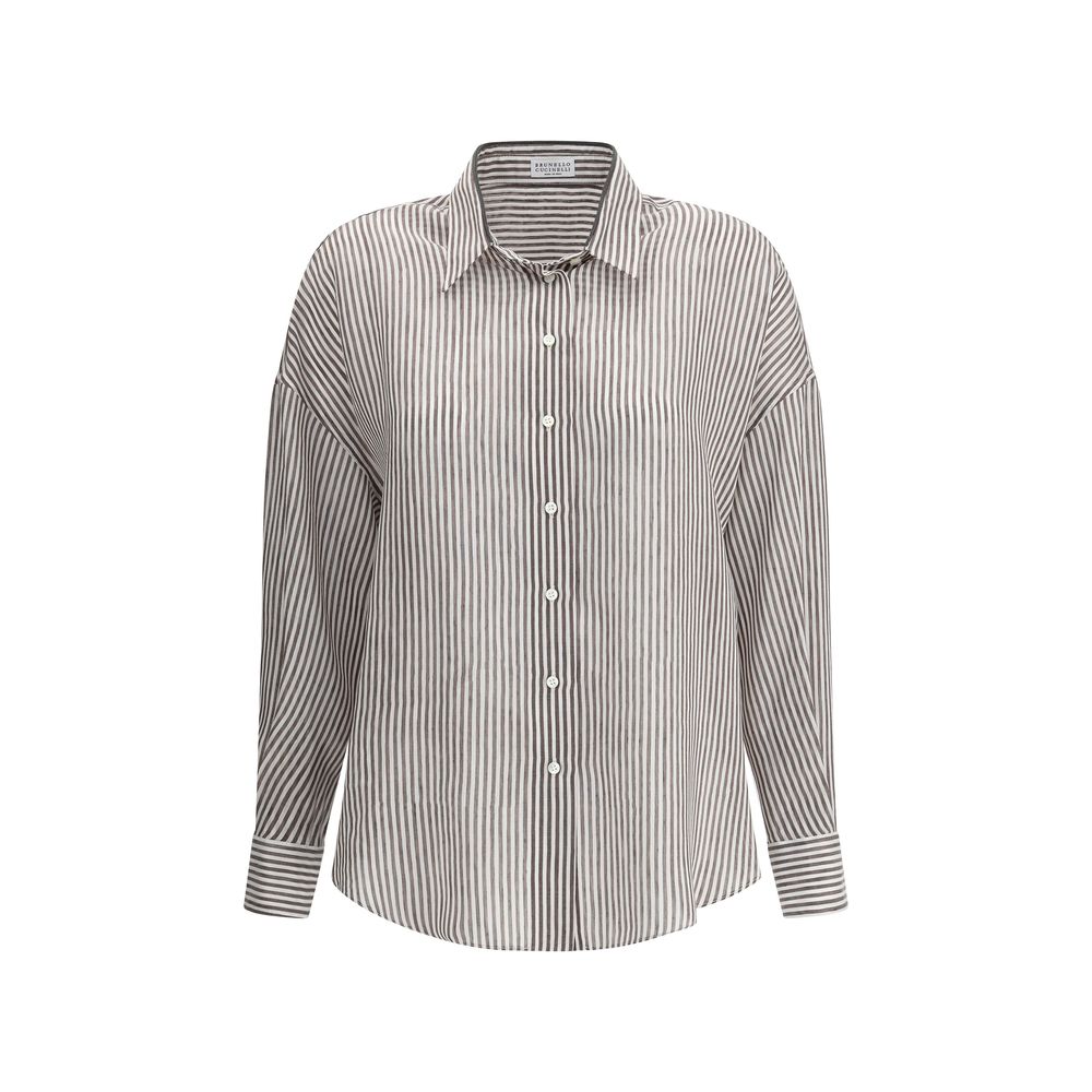 Brunello Cucinelli Striped Shirt