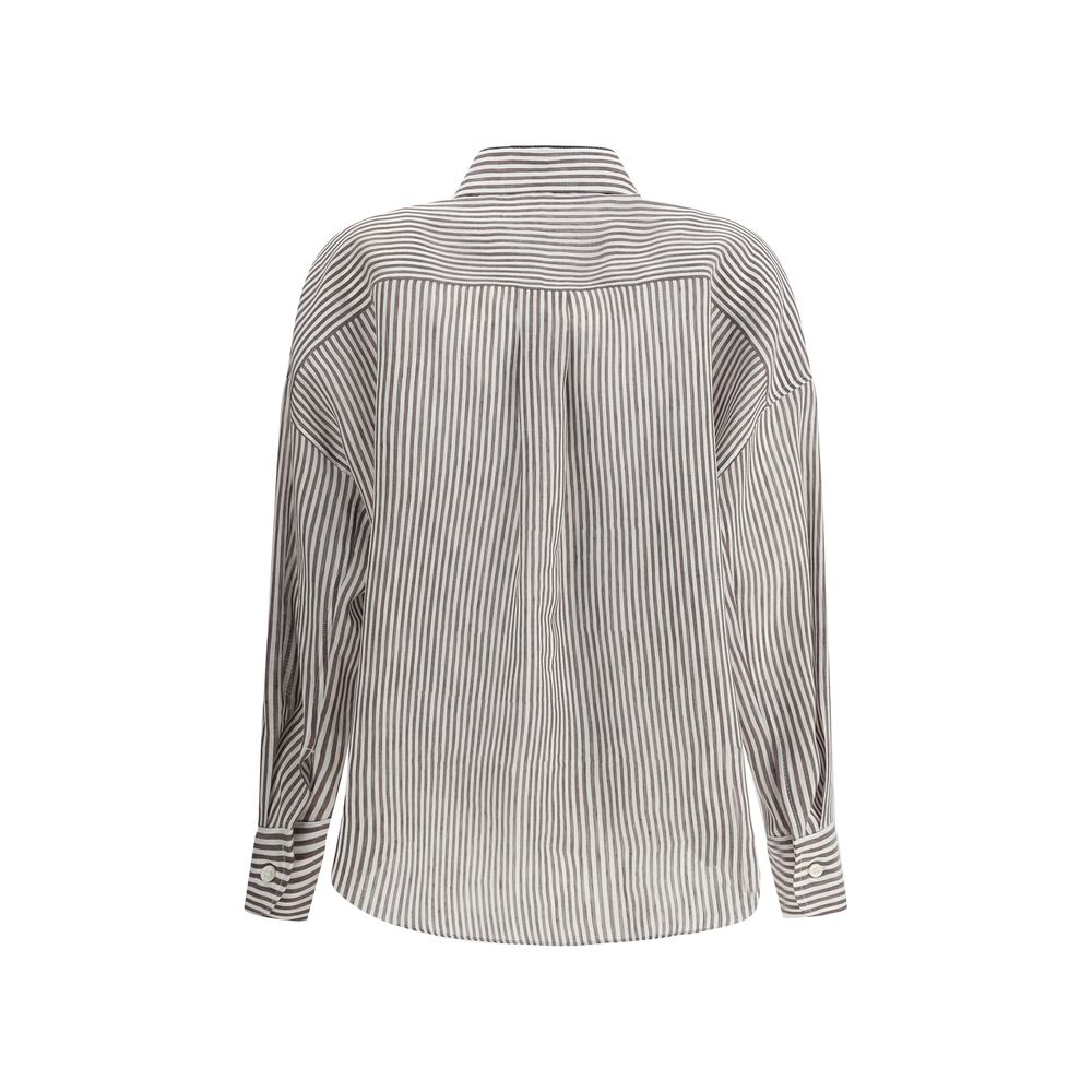 Brunello Cucinelli Striped Shirt