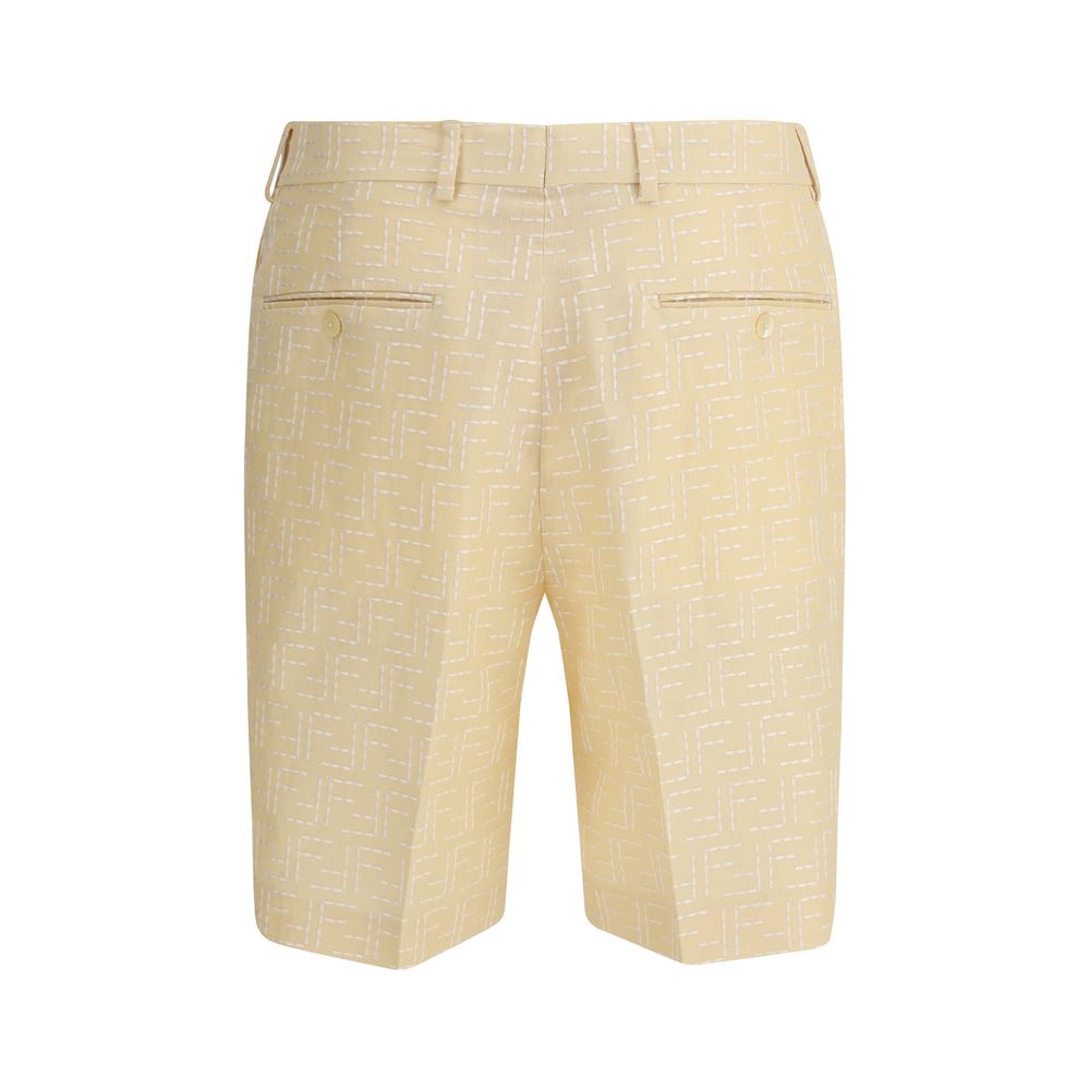 Fendi Linen Shorts