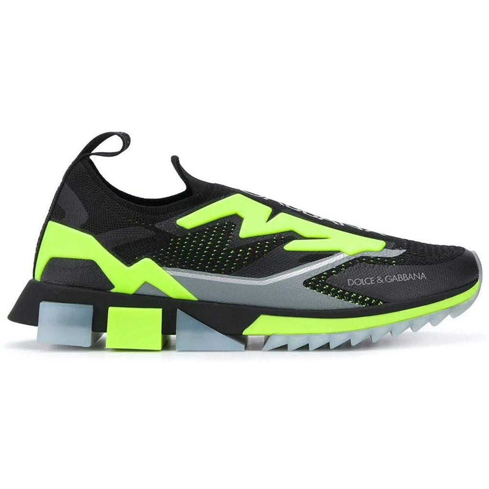 Dolce & Gabbana Black Polyester Sneaker