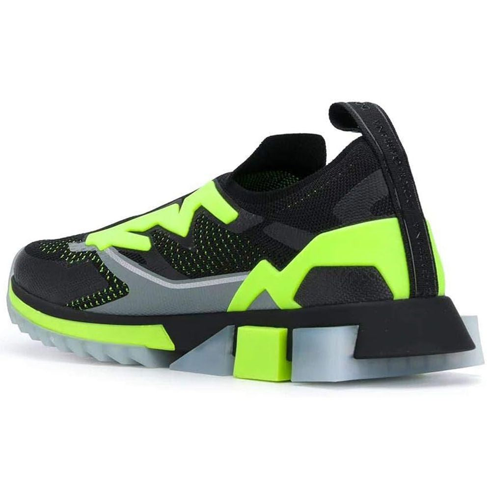 Dolce & Gabbana Black Polyester Sneaker