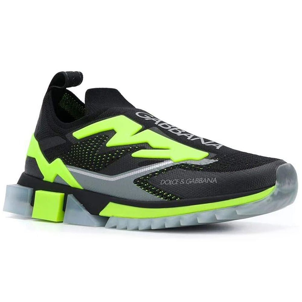 Dolce & Gabbana Black Polyester Sneaker