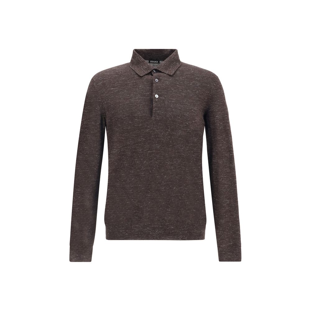 ZEGNA Silk Long Sleeve Top