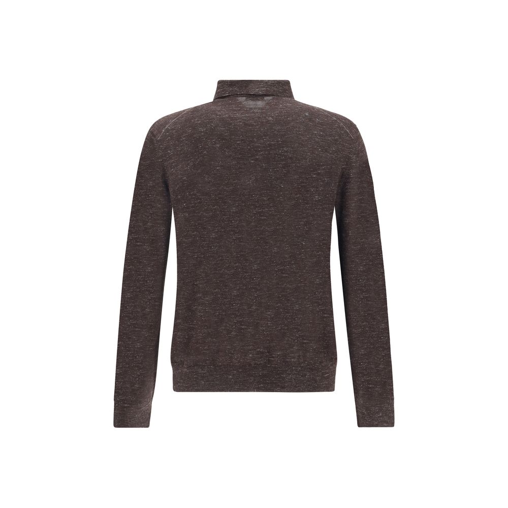 ZEGNA Silk Long Sleeve Top