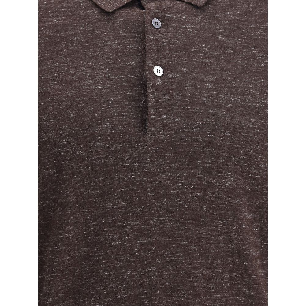 ZEGNA Silk Long Sleeve Top