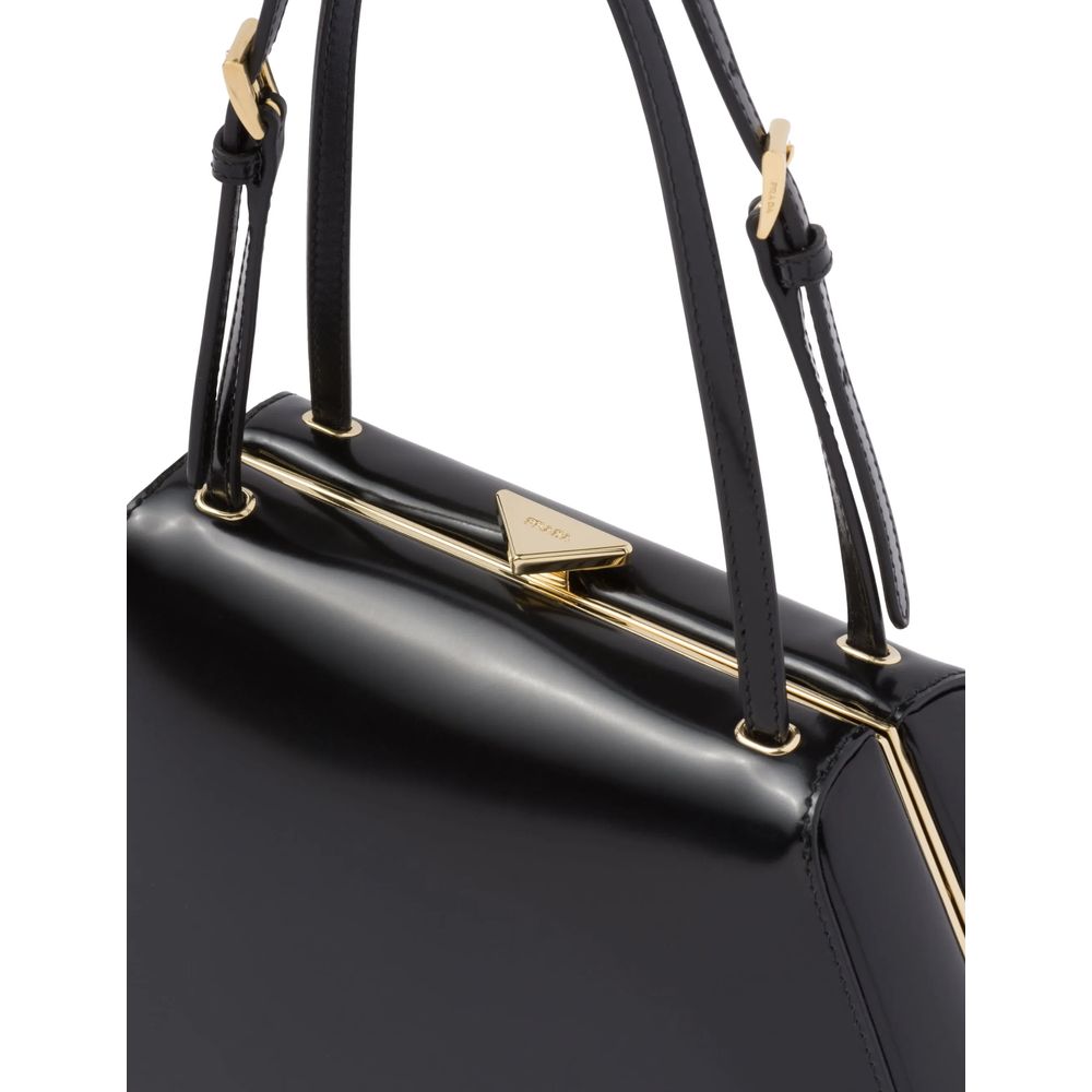 Prada Black Leather Handbag