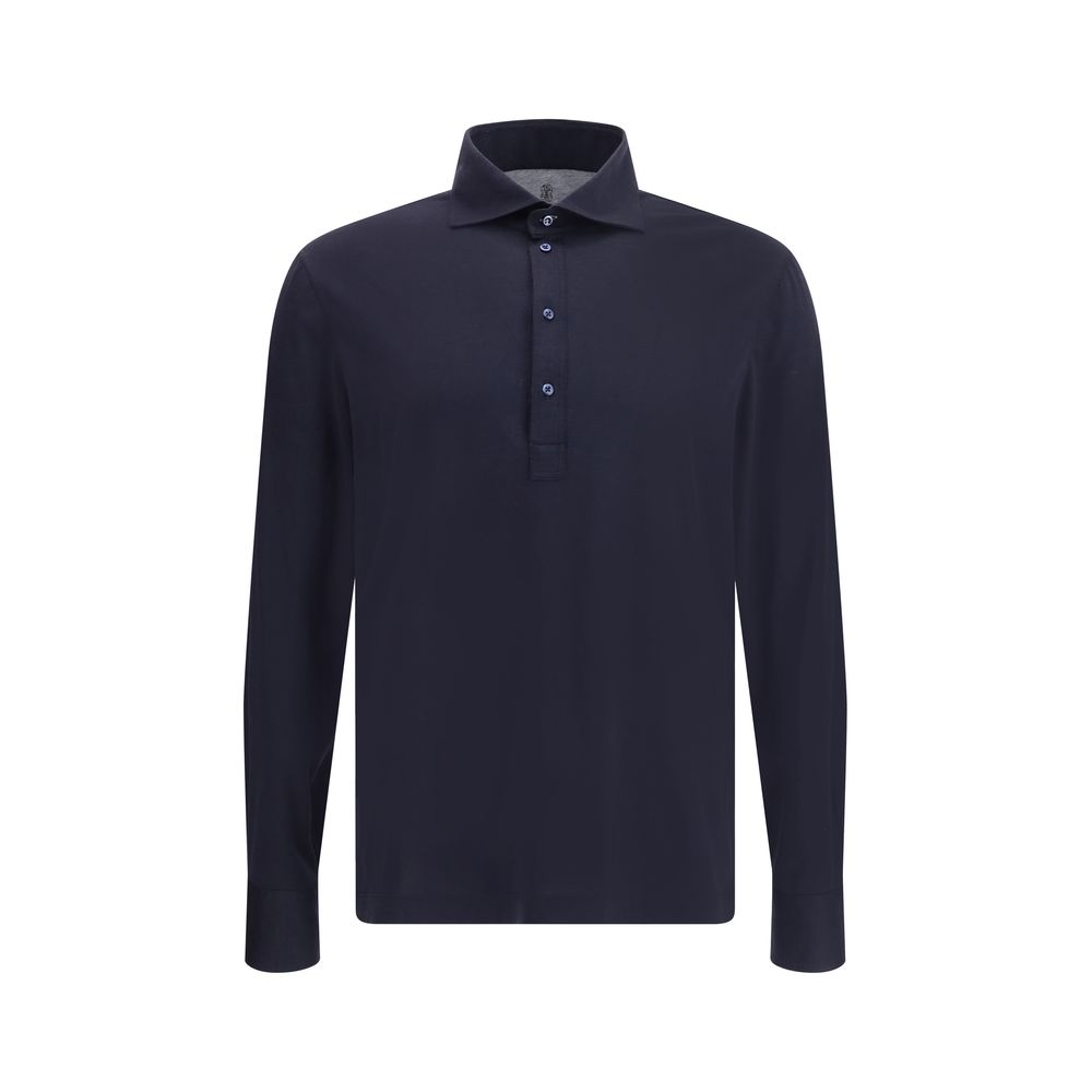 Brunello Cucinelli Silk Long Sleeve Jersey